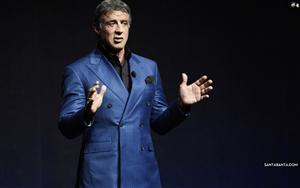 Inspirational talk by Sylvester Stallone